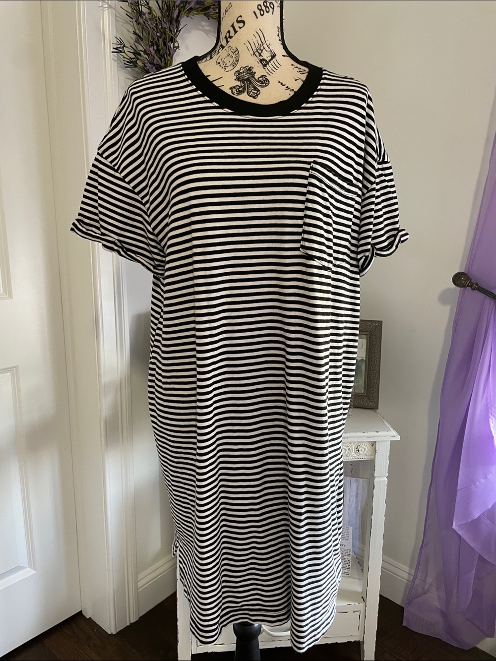 Midi Striped Dress